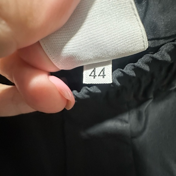 Aspesi Italy Elastic Waist Pull On 100% Cotton Pants Straight Leg Size 44 - Picture 7 of 7